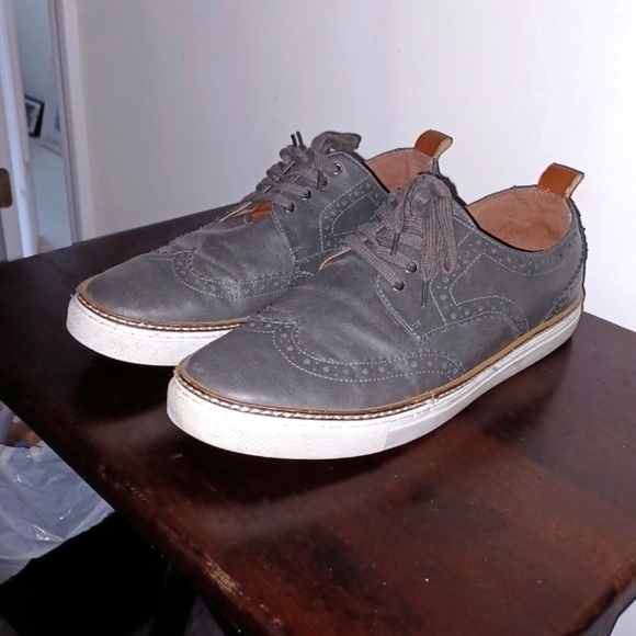 JEFFREY TYLER Wing Tip Sneakers, 12 - Picture 4 of 8